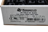 Pack of 25 NEW Automation Direct KN-T8BLK-25 Konnect-It screw single-level feedthrough terminal block