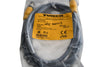 NEW Turck RKS 4.5T-2-RSS 4.5T Cordset, Straight M12, Female to Male, 2 m, 5 Wire, Gray PVC, Eurofast Series