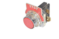 Furnas BJP2 Stop Push Button Switch Assembly - Red