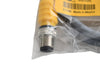 NEW Turck WKS 4.4T-1-RSS 4.4T U2485-52 M12 eurofast Cordset Right Angle, Female connector