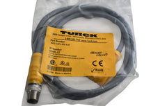 NEW Turck WKS 4.4T-1-RSS 4.4T U2485-52 M12 eurofast Cordset Right Angle, Female connector