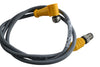 NEW Turck WKS 4.4T-1-RSS 4.4T U2485-52 M12 eurofast Cordset Right Angle Cable