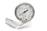 AMETEK Part No. 5HK71 PRESSURE GAUGE LIQUID FILLED 2-1/2IN0.30PSI 1/4INPT 30 PSI