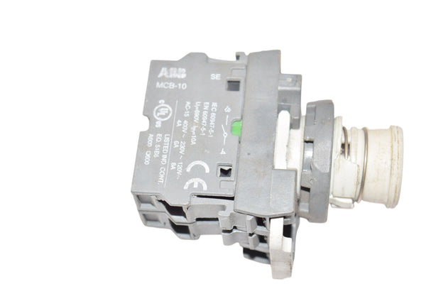 ABB MCB-10 Contact Block Illuminated Push Button Switch 400/230/120V 4 ...