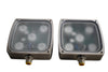 Lot of 2 Banner Engineering LEDWA70AD5-XQ LED Lighting Fixtures Vision Light - 70 mm Area