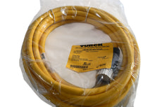 NEW Turck CKM 19-19-5 Single Ended Cordset, M23 Female to Pigtail, 5 m, PVC, Multifast Series