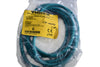 NEW Turck RSSD RJ45S 441-1M Double Ended Between Series Cordset, M12 Male to RJ45 Male, 1m, Eurofast Series