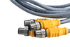 Lot of 3 NEW Turck RKS 4.4T-1.6-RSS 4.4T Double-ended cable / cordset .6m / 5ft length