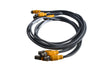 Lot of 3 NEW Turck RKS 4.4T-1.6-RSS 4.4T Double-ended cable / cordset .6m / 5ft length