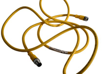 NEW Turck RKC 4.4T-2-RSC 4.4T Cordset, M12 Male to M12 Female, Cable Assy