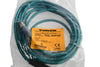 NEW Turck RSSD RJ45S 441-5M Double Ended Cordset, Straight, Male M12 to RJ45 Male