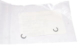 Pack of 2 NEW Retaining Rings EXT Crescent .28110