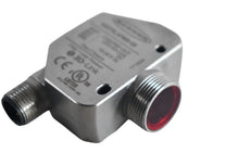 Banner Engineering Q4XTKLAF600-Q8 Laser Sensor, 30VDC, 1 PNP/NPN, 1 PNP, IO-Link