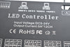 LED Controller DC5-24V 5A 12 Channel DMX In DMX Out