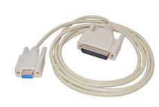 RS232 DB9F to DB25M Converter Modem Cable