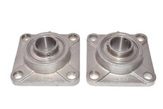 Lot of 2 NEW SF206 SUC206-20 Stainless Steel 4 Bolt Flange Bearing 1-1/4'' Bore