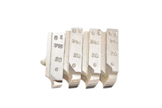 Set of 4 NEW Geometric Thread Chasers 7/16''