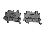 Lot of 2 NEW Phoenix Contact UT 2.5-MTD-DIO/L-R Terminal Blocks Grey