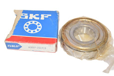 NEW SKF 6307-2Z/C3 Radial/Deep Groove Ball Bearing - Straight Bore, 35 mm ID, 80 mm OD, 21 mm W