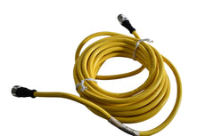 NEW Banner Engineering DEE2R-815D Cordset, M12 Straight, Female to Male, 8 Wire, 15 FT, PVC