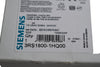 NEW Siemens 3RS18001HQ00 RELAY 24VUC & 110 - 120VAC 3CO SCREW