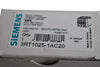 NEW Siemens 3RT1025-1AC20 Power contactor, AC-3 17 A, 7.5 kW / 400 V 24 V AC