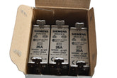 PAck of 3 NEW Siemens 3NA3814 Fuse, Semiconductor, 35A, Centered Tag, NH000, Class gG, 500 VAC, 3NA Series