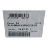 Pack of 10 NEW Phoenix Contact 2967031 PLC-BSC-120UC/21-21 - Relay base