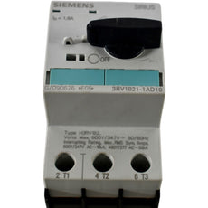 NEW Siemens 3RV1821-1AD10 Circuit-Breaker, Size S0