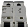 Siemens 5SY4202-7 Miniature circuit breaker 400 V 10kA, 2-pole, C, 2A, D=70 mm