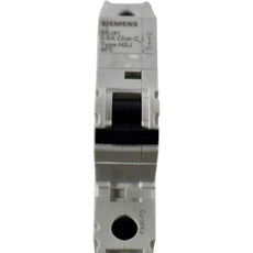 Siemens 5SJ4105-7HG40 Miniature circuit breaker 240 V 14kA, 1-pole, C, 0.5A, D=70 mm according to UL 489, equal polarity