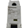 Siemens 5SJ4105-7HG40 Miniature circuit breaker 240 V 14kA, 1-pole, C, 0.5A, D=70 mm according to UL 489, equal polarity