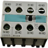 NEW Siemens 3RH1921-1HA22 Auxiliary switch block, 22, 2 NO + 2 NC, EN 50012, 4-pole