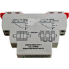 Automation Direct AD-HSSR815-DC-05 solid state relay, 35mm DIN rail mount, finger-safe, 3.5-32 VDC