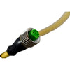 NEW Murrelektronik 7000-40021-0240300 connection cable, M12 axial male to M12 axial female, 4-pole, PUR/PVC jacket, yellow, 9.8ft/3m cable length