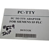 NEW PC-TTY Programming Cable for Siemens S5 PLC