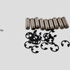 Pack of 9 NEW SMC NY-125 Piston Rod Parts - FOR PARTS