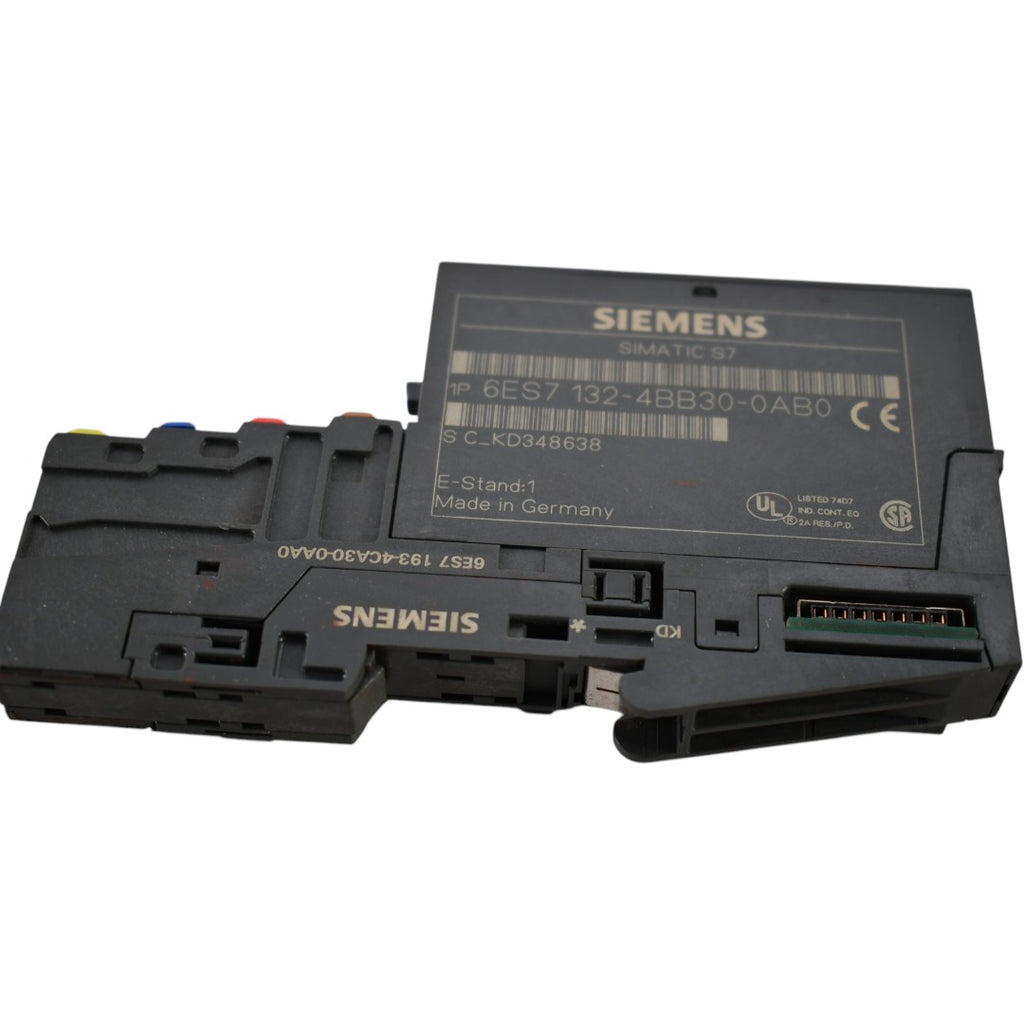 Siemens 6ES7132-4BB30-0AB0 SIMATIC DP, 5 ELECTRON. MODULES FOR ET 200S ...