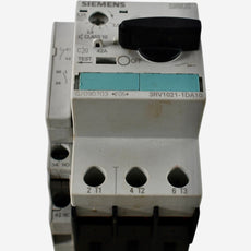 Siemens 3RV1021-1DA10 Circuit breaker size S0 w/ 3RV1901-1A  Auxiliary Switch