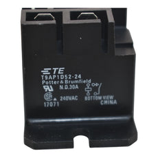 NEW TE Connectivity T9AP1D52-24 Relay, E-Mech, Power, SPST-NO, 30A, Ctrl-V 24DC, Vol-Rtg 240AC, Flange Mnt