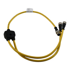 NEW Banner Engineering CSB-M1281M1281 Cordset, Splitter, M12 Male-Female-Female, 8 Pin, 0.3m, PVC, CSB Series