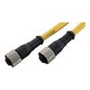 NEW Banner Engineering CSB-M1281M1281 Cordset, Splitter, M12 Male-Female-Female, 8 Pin, 0.3m, PVC, CSB Series
