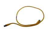 Turck RKC 4.4T-10-RSC 4.4T Cordset, M12 Male to M12 Female, Yellow