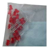 Pack of 20 NEW Lumex Opto SSL-LX5093ID Red LED Indication - Discrete 2V Radial