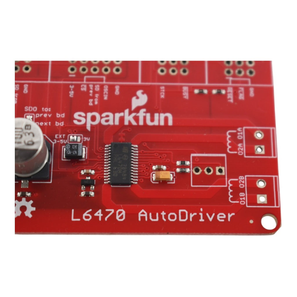 NEW Sparkfun L6470 Stepper Motor Driver Module PCB – VB Industrial Supply