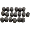 Pack of 19 NEW Parker 4 FNTX-S Triple-Lok Cap Fittings