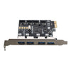 NEW Eluteng PBU3044 Ver. 004 PCIe to USB3.0 Expansion Card PCB