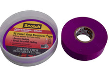 NEW Scotch Color Coding Electrical Tape, Vinyl, Violet 3/4''