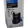 NEW Everbilt 1/6 HP Plastic Submersible Utility Pump 1001 092 915