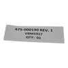NEW 475-000190 Rev. 1 VBM1917 PLC Cable Assy